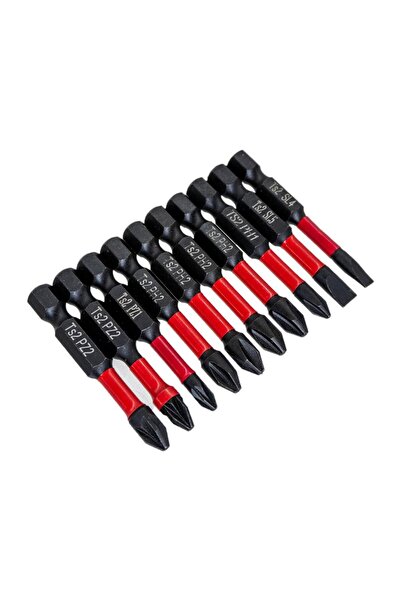 Titi 6441 Manyetik Düz-Yıldız Bits Uç Seti (11 Parça)