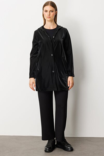 Mi Pret a Porter Mi Kapüşonlu Trenç