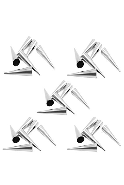 RABY Set of 30 Conical Molds for Rolls, RABY, 11 cm