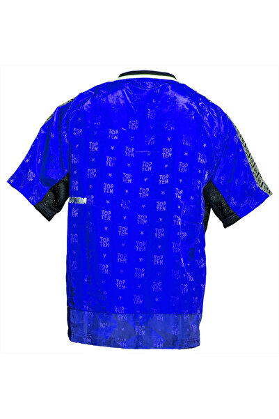 Top Ten V-neck T-shirt, "Prism", Top Ten, Blue, XL