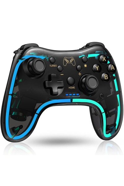 Timebox Gamepad wireless pentru Switch/Switch OLED/Lite, PC și telefon, desig...