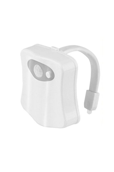 RANPO Lampă LED cu senzor de mișcare pentru toaletă, Ranpo, 8 culori, 7x6.5x1...