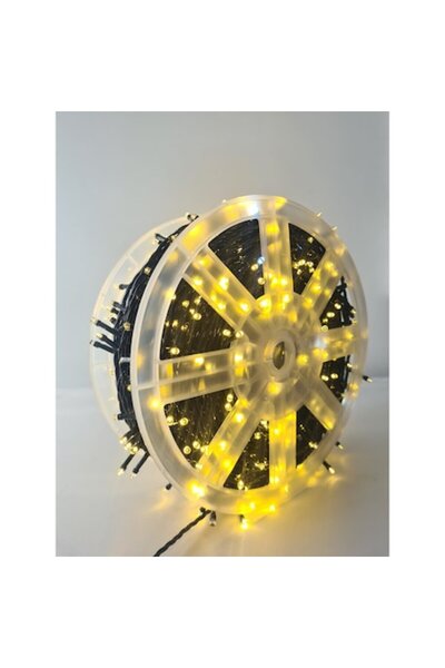 Sdx Instalație de Crăciun 100 m, 1000 LED-uri, Liniar, Alb cald, FLASH,