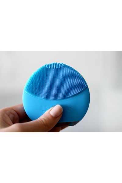 ASHOP Rechargeable Hypoallergenic Waterproof Facial Cleansing Device, Blue -