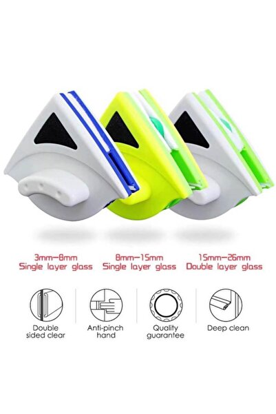 SMANIA Curățător magnetic de geamuri 3D EasyWindow, SMANIA, Pentru geamuri cu grosimea între 15-26 mm