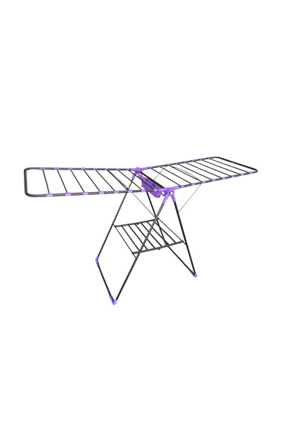 Store MANDAL SEPETLİ KALIN BORULU 8 SIRALI METAL ÇAMAŞIR KURUTMALIK