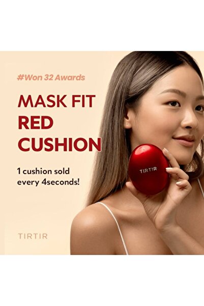 TIRTIR Mini Foundation, Tirtir, Mini Mask Fit Red Cushion 23N Sand, 4.5 g