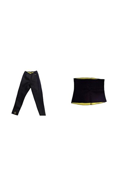 AMRY Set Fitness, Hot Shapers Pants + Hot Shapers Belt, Size XL