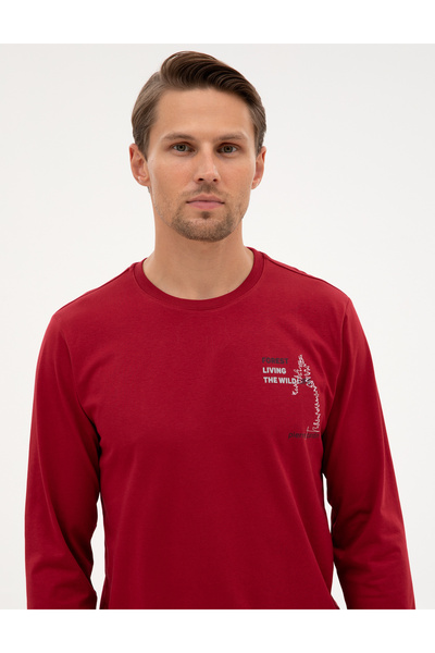 Pierre Cardin Bordo Pijama Takımı 50322635-900