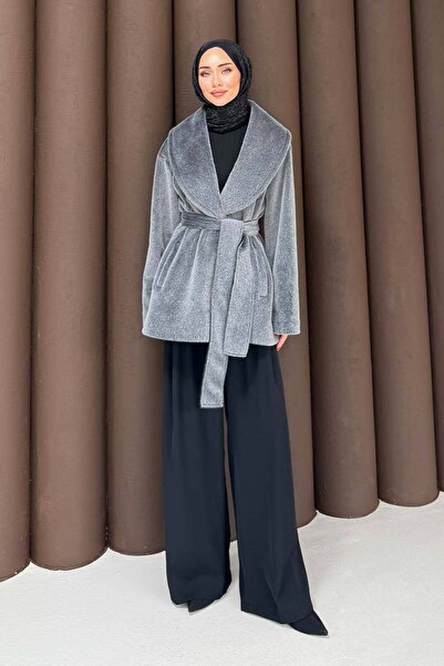 Melike Tatar Παλτό με ζώνη Angora 32-2504