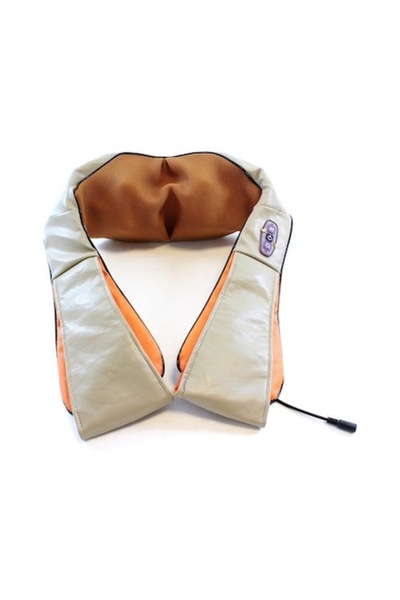 Palmonix Pernă electrică pentru gât cu încălzire și masaj Shiatsu în 12 punct...