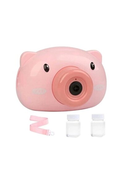 Deliny Jucărie interactivă pentru a face bule, tip cameră, cu baterii, sunete...