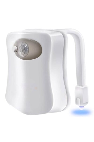 TECHSTAR Senzor LED pentru capacul toaletei, multicolor, 8 culori, cu senzor ...