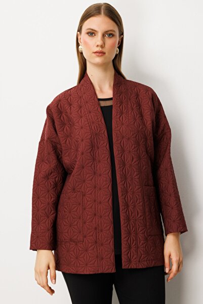 ON Open Front Patterned Jacket