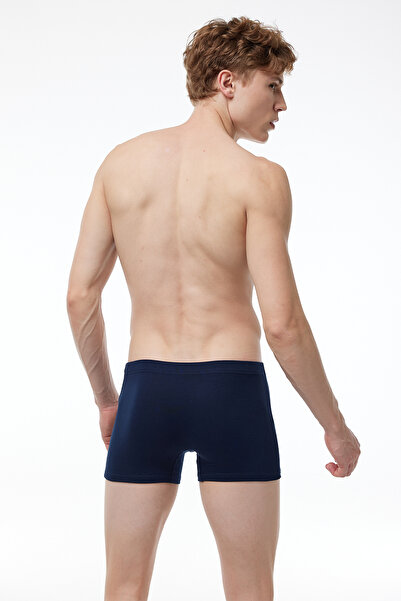 Malabadi Men's 8-Piece Navy Blue Premium Collection Modal Boxer 8m251