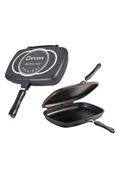 OEM Double-Sided Grill Pan, Dessini Italy, 36 cm, Non-Stick