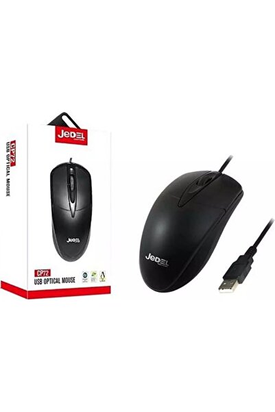 jedel CP72+ Wired USB Optical Kablolu Mouse