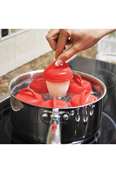 stuffix Tiessa set of 6 silicone egg cookers (no-shell)