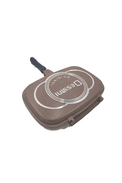 Dessini Pachet promoțional: Tigaie dublă Dessini, interior antiaderent, garni...