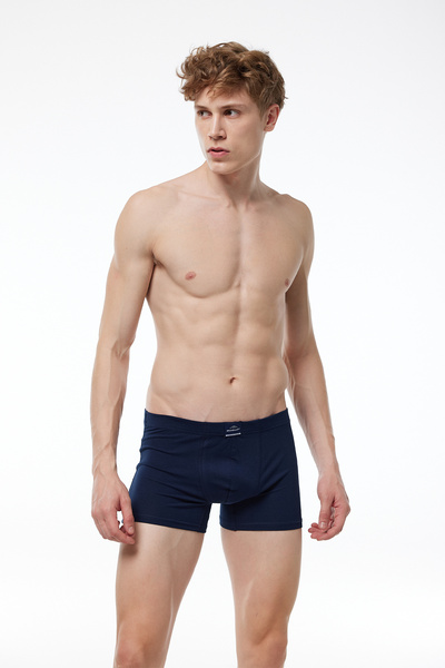 Malabadi Men's 8-Piece Navy Blue Premium Collection Modal Boxer 8m251
