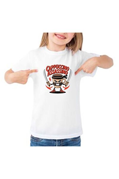 OEM Tricou Cappuccino Assassino, Alb, 13/14 ani