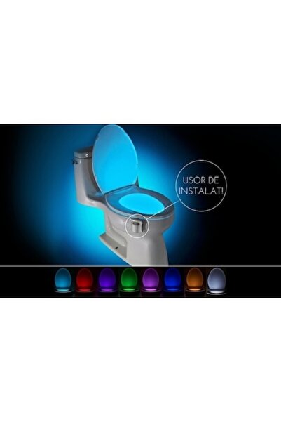 gemashop Φως LED για λεκάνη τουαλέτας με αισθητήρα κίνησης