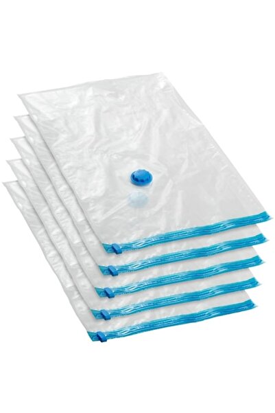 Gonga Set 2 saci de depozitare vidați, XL, transparenți