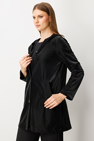 Mi Pret a Porter Mi Kapüşonlu Trenç