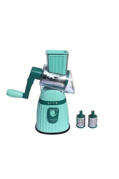 Tiessa Răzătoare cu 3 lame rotative și accesorii pentru răzuirea și felierea ...