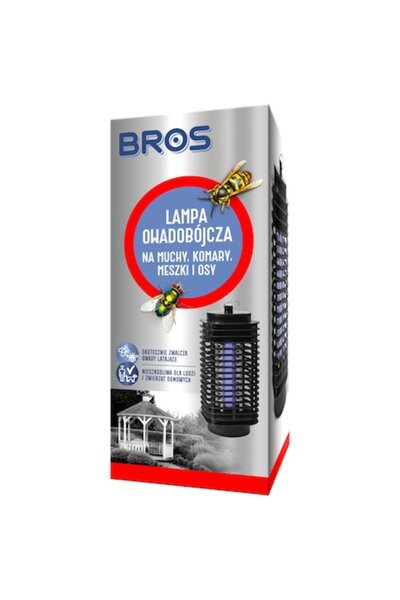 bros Lampă UV insecticide pentru interior/exterior, 230 V, neagră