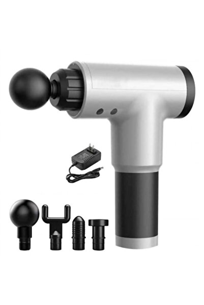 BRAVOSHOP Aparat de masaj wireless cu 5 capete diferite, baterie reîncărcabil...