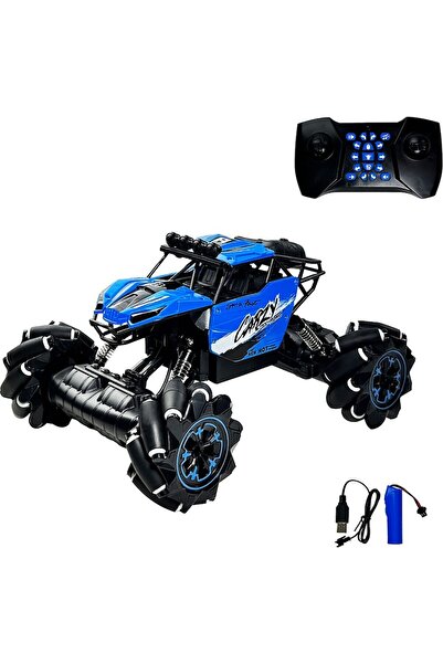 Vardem Uzaktan Kumandalı Drif Atabilen Şarjlı 2.4 Ghz 1:16 Off Road Arazi Arabası Mavi