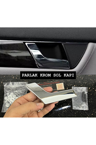 kaytaz Mercedes Door Opening Handle Glossy Chrome Left Driver W204 X204
