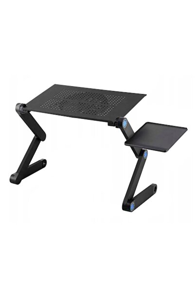 Gaia Suport pentru laptop din aluminiu cu răcitor încorporat și suport latera...