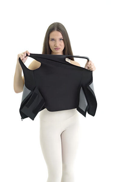 De Bijoura Women's Agrafla Sauna Tank Top Corset & Belly Corset Body Shaping Corset