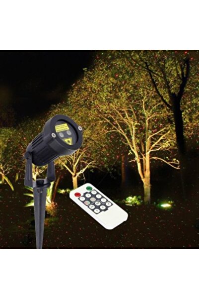 PPR Laser Light Projector with Red and Green Light, Fixing Support Included, Remote Control,