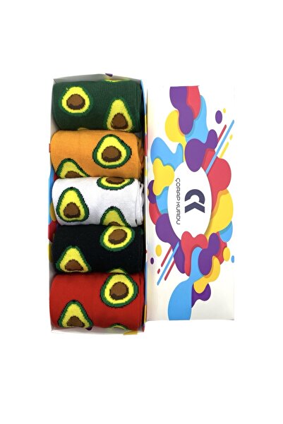 H&N مجموعة من 5 أزواج من الجوارب الملونة المتنوعة للجنسين