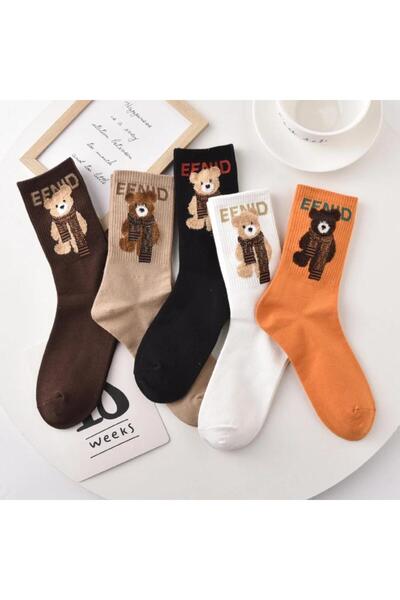 H&N مجموعة من 5 أزواج من الجوارب الملونة المتنوعة للجنسين