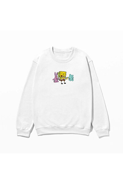 SVART WEAR Sweatshirt Sponge tricou cu imprimeu 100% bumbac supradimensionat ...