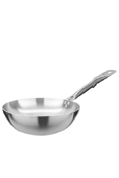 Generic Premium 20cm Stainless Steel Frying Pan, Heavy Duty, Pakistani Made