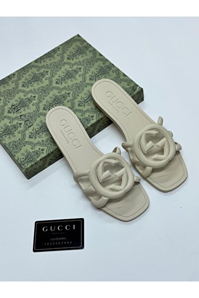 essentialneedsforall Women’s GG Designer Rubber Slides – Luxury Comfort Slip-On