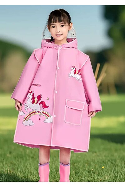 ÇEÇEN HOME Haina de ploaie pentru fete cu desene animate Bulut, impermeabilă,...