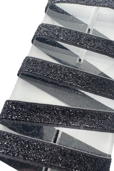 kalben accessories Double Sided Glitter Ribbon Width:1Cm-Length:5M