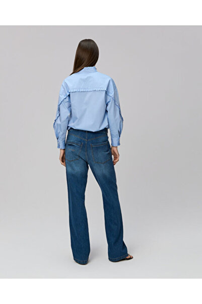 La Maison de Confiance Top Thelma albastru