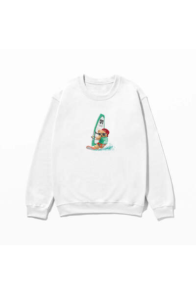 SVART WEAR Swea tricou cu imprimeu 100% bumbac supradimensionat Trendy Fancy ...