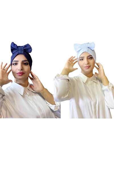 ALDAİR قطعتان من القبعات الخارجية ذات الوجهين مع فيونكة (قابلة للفصل)