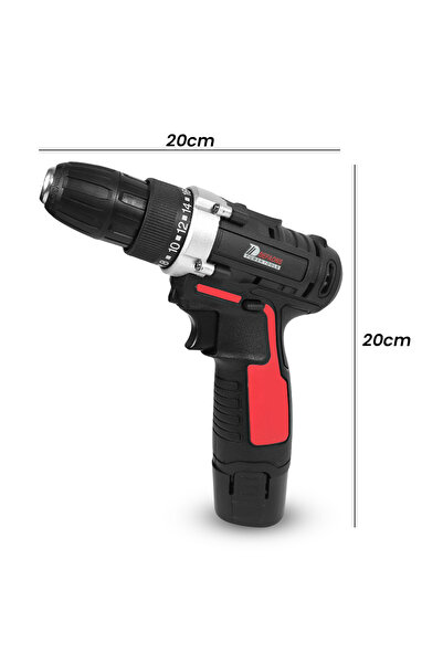 DEFAONS مجموعة مثقاب لاسلكي - 16 ملحقًا، عزم دوران قابل للتعديل، حجم صغير