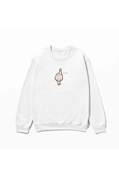 SVART WEAR Φούτερ με τύπωμα 100% βαμβάκι oversized Μοντέρνο, κομψό και αστείο...