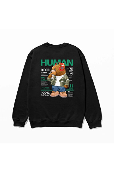 SVART WEAR Swea tricou cu imprimeu 100% bumbac supradimensionat Trendy Fancy ...