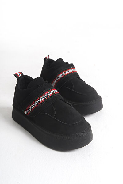 NeSe Shoes Cizme de iarnă pentru copii, unisex, anti-alunecare și cu talpă ușoară, din nubuc, ușor de purtat, cu detalii din blană, rezistente la vreme rece